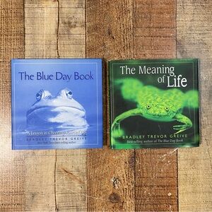 The Blue Day Book The Meaning Of Life Bradley Trevor Greive Nature Photography